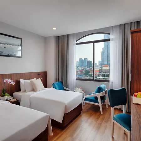Happy Life Grand Hotel & Rooftop Skybar Ho Chi Minh City Exterior photo
